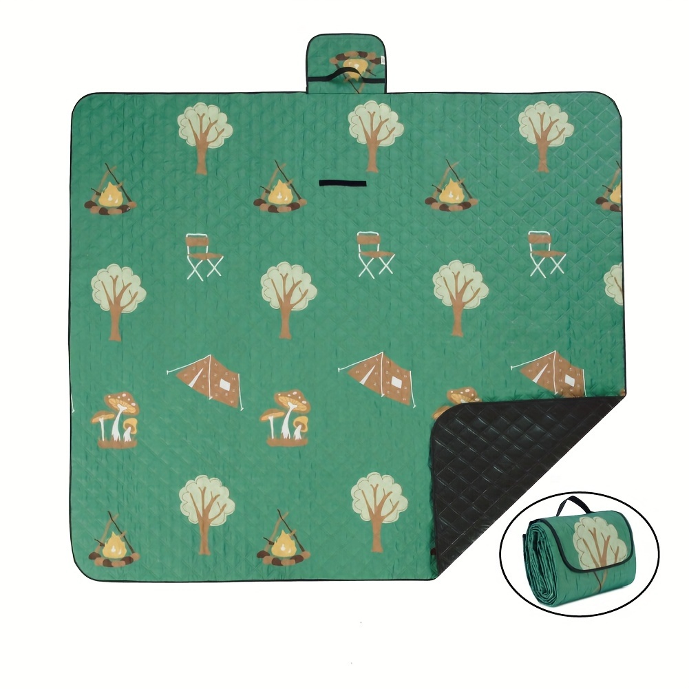 150*200Cm Outdoor Draagbare Picknick Deken Waterdicht Strandkussen Mat Baby Slapen Vochtwerende Plaid Multiplayer Camping Mat: Rood