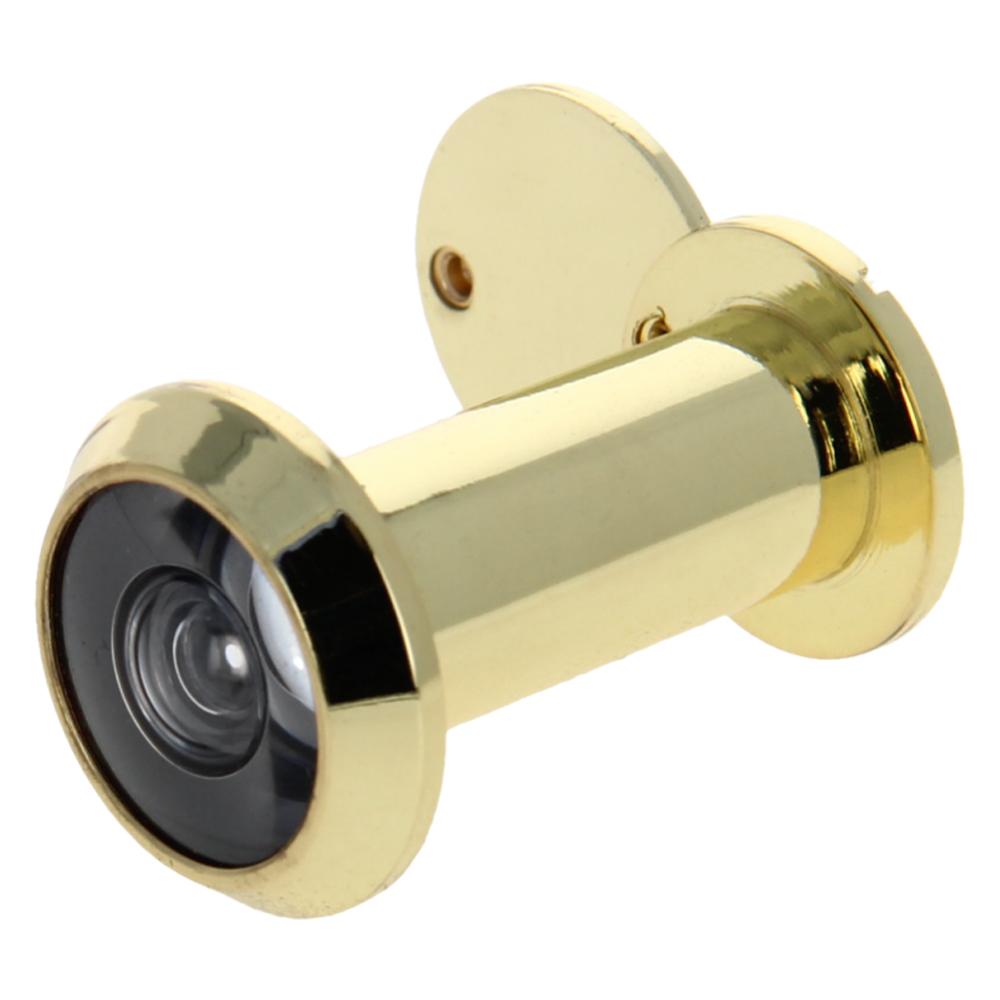 1/2/3Pcs Door Viewer Wide Viewing 200 Degree for Home Office Hotel Suitable for 35-60mm Thick Doors Security Door Eye Viewer: Gold x1pcs