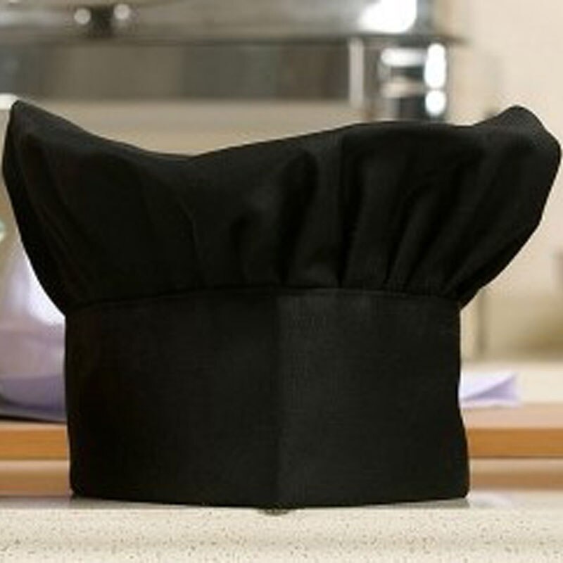 1 PC Nuovo E Confortevole Cuoco Regolabile Uomini Cucina Baker Chef Tappo Elastico Cappello di Ristorazione