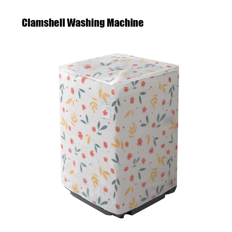 Vandtæt clamshell/rulle vaskemaskine støvbetræk altomfattende peva støvbetræk: 1