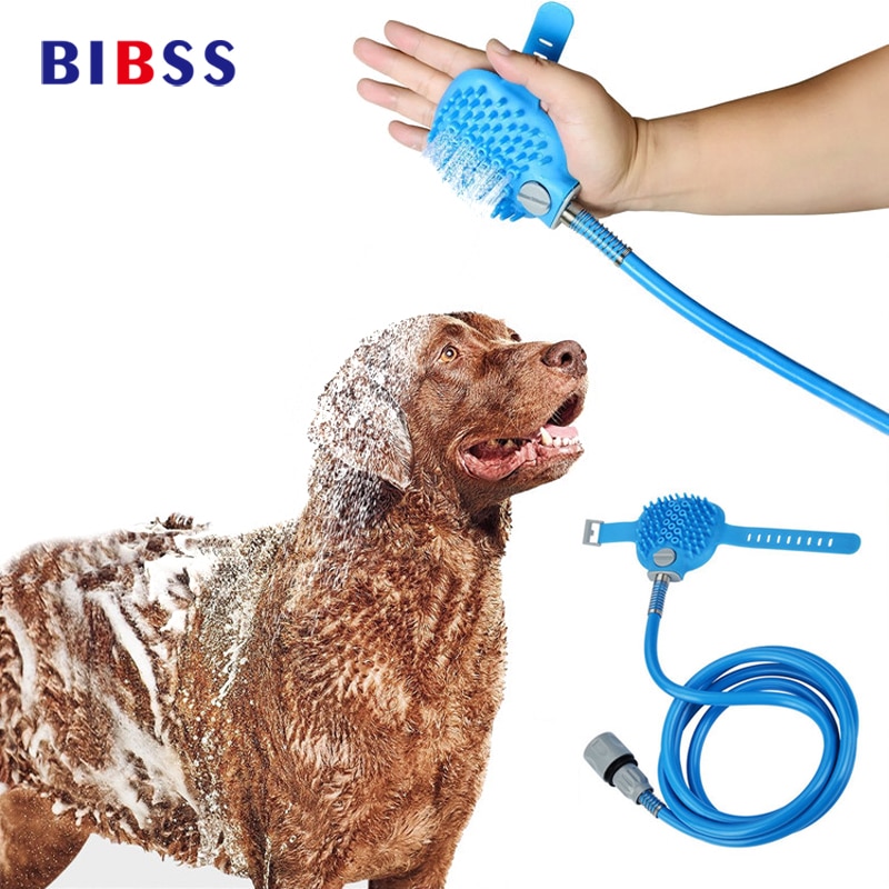 Huisdier Kat Hond Schoonmaken Bad Douchekop Apparaat Multi-functionele Kam Water Sproeier Brush Grooming Massage Voor Grote Honden kat Kam