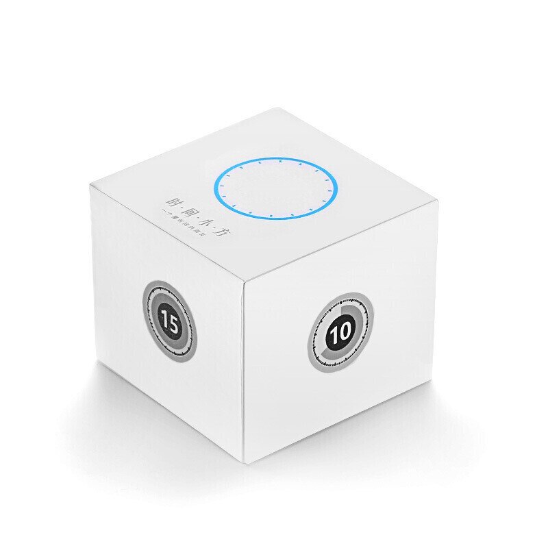 LLANO MINI Gadget USB Timer Small Square Digital Led Alarm Clock Digital Desktop Kitchen Desk Tool Working/Meeting/Sport/Timming: Default Title