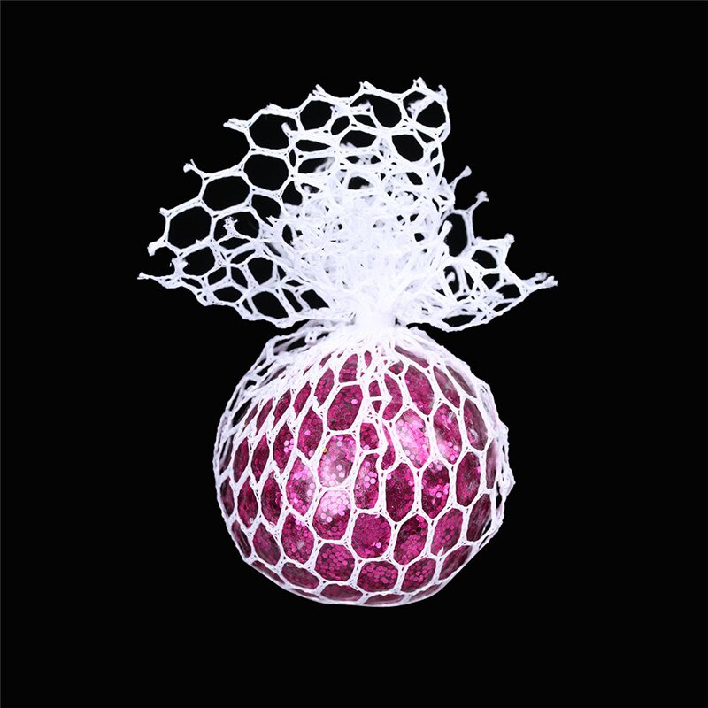 Squishies Mesh Druif Bal Anti Stress Reliever Squeeze Druk Relief Speelgoed Grappige Voor Kids Gadgets: style 1 D