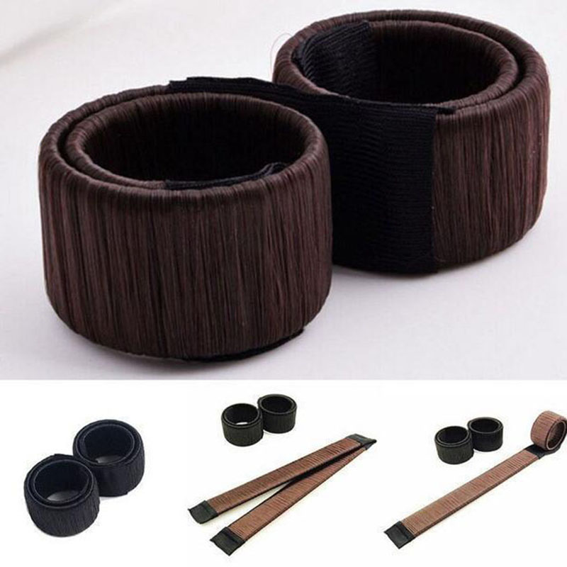 Mädchen französische Haarspange, DIY Haarpflege- und Styling-Werkzeuge, Krapfen ehemalige Schaum Französisch Twist Magie Brötchen Hersteller
