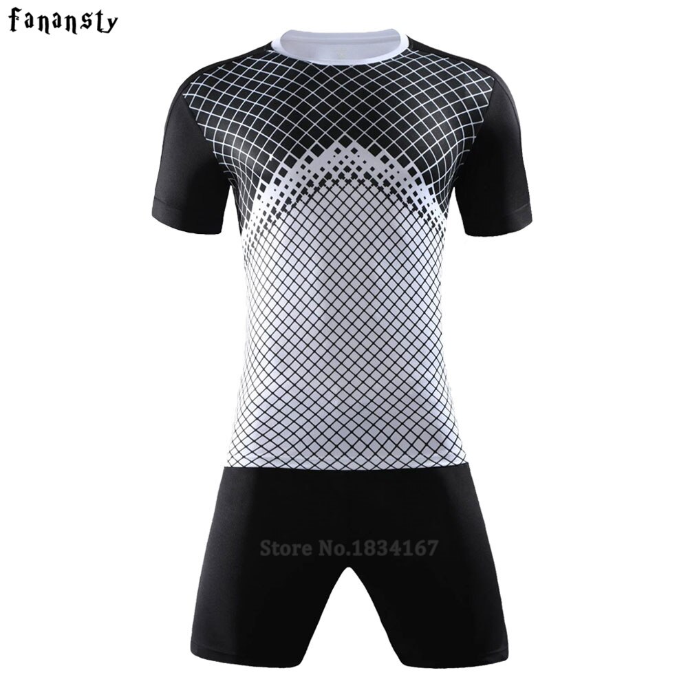 DIY Erwachsene Fußball Uniform Outfit Ausbildung Trikots Costom Fußball Trainingsanzug Trikots Fußball Kit survêtement fußball