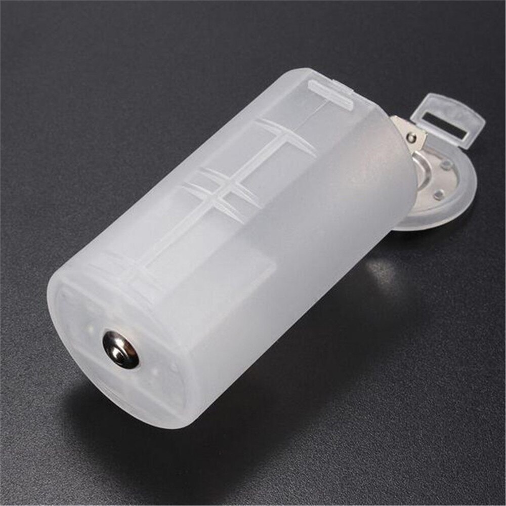 1PCS/2PCS AA To D Cell Size Battery Holder Conversion Adapter Switcher Converter Case