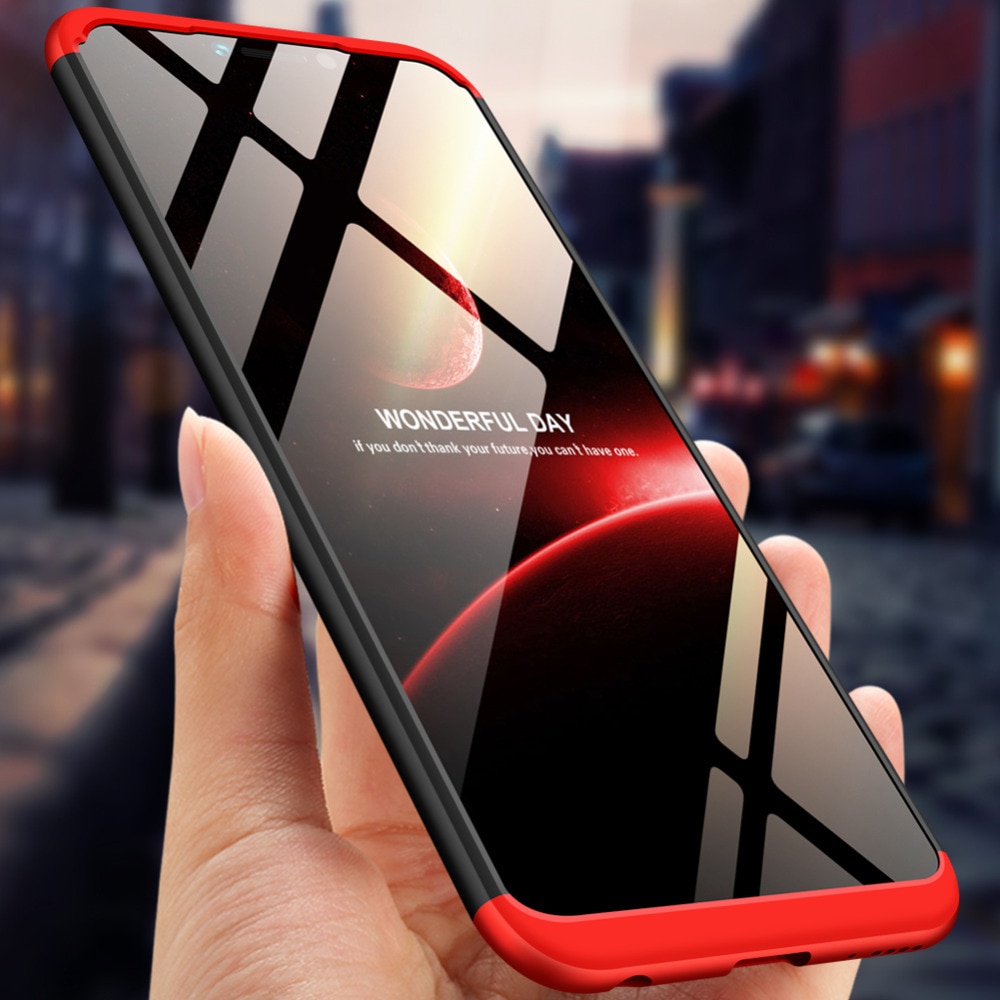 Huawei Honor Play Case 360 Degree Protector Full Body Phone Case for Huawei HonorPlay COR L29 Shockproof Cover + Glass Film