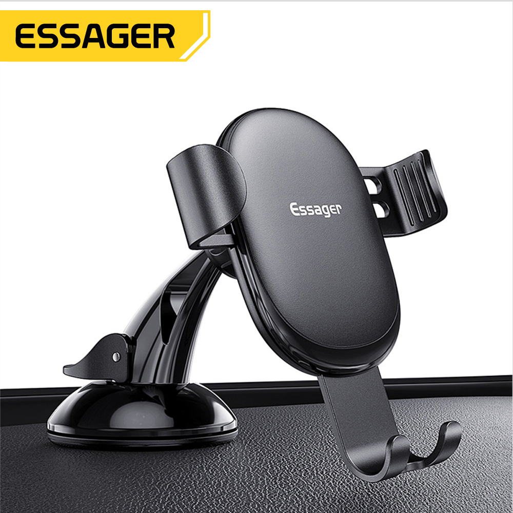 Essager Supporto universale per telefono cellulare per auto per telefono nel supporto per auto Supporto per cellulare per parabrezza Supporto per smartphone Voiture Suporte Porta