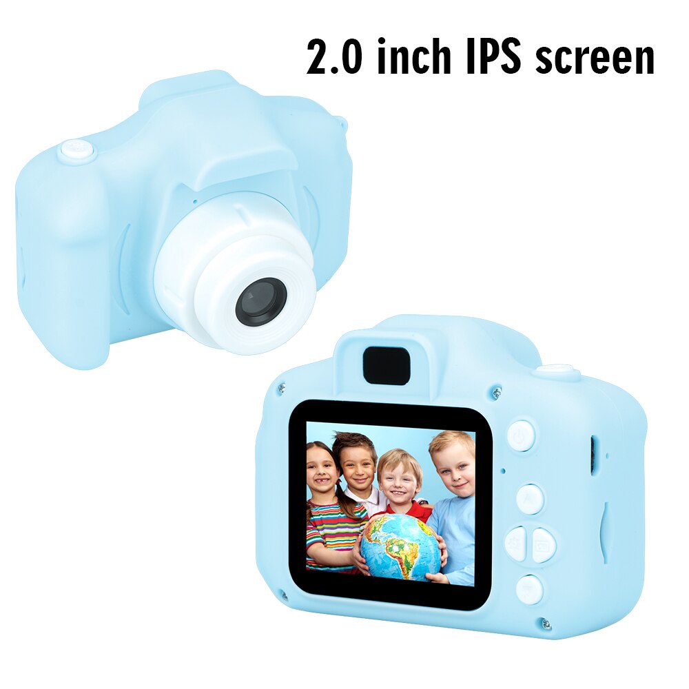 2 tommer hd søde videofoto digitale små bærbare børn kamera legetøj udendørs fotografering rekvisitter til barn fødselsdag