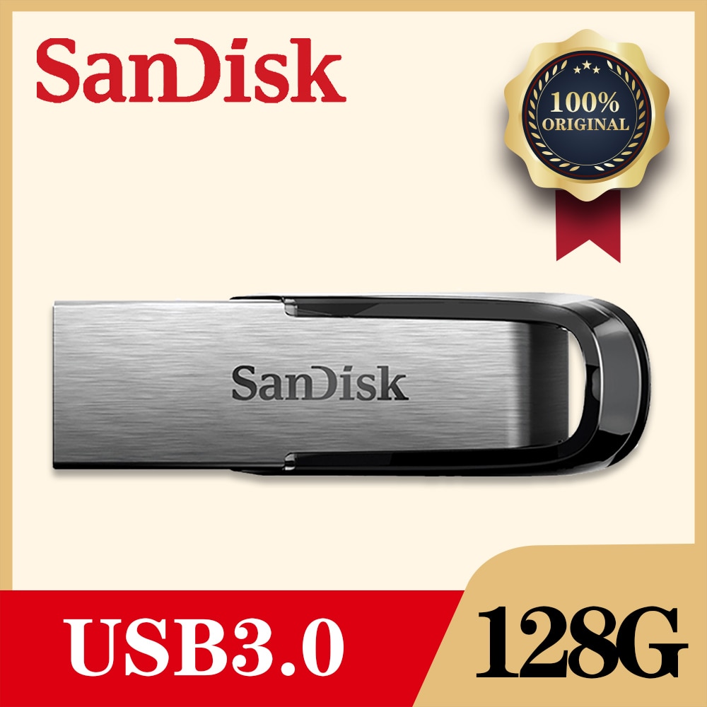 SanDisk USB 3.0 Flash Drive Disk 128GB 64GB 32GB 16GB Pen Drive Tiny Pendrive Memory Stick Storage Device Flash drive