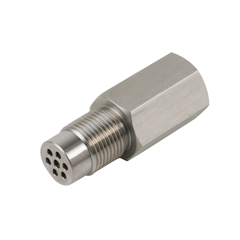 M18x1.5 CEL Eliminator Check Engine Light Adapter Real Mini Catalytic Converter O2 Oxygen Sensor Stainless Steel Car Accessories