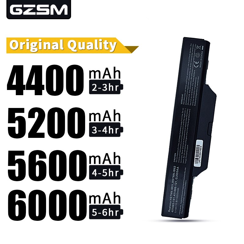 HSW laptop battery for HP Compaq 6720 6720s 6730s 6735s 6800 6820 6820S 6830s HSTNN-LB51HSTNN-IB51 HSTNN-IB52 GJ655AA 451086-121