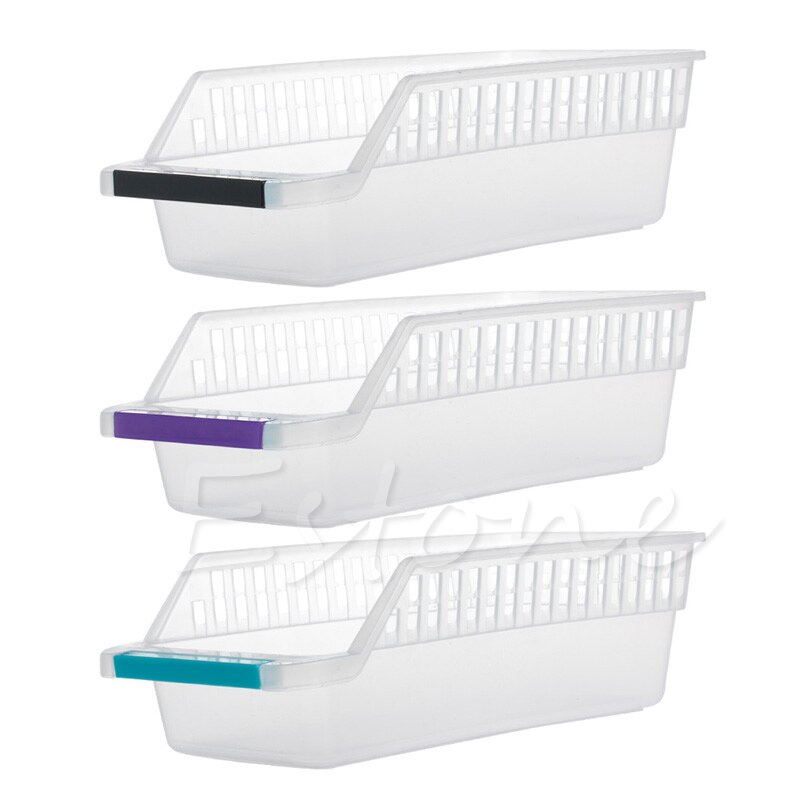 S-home Storage Collecting Box Basket Kitchen Refrigerator Fruit Organiser Rack Utility MAR23