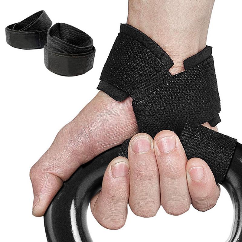 Correas de levantamiento de pesas, barra de mano, soporte de muñeca, soporte de muñeca, correa de levantamiento de pesas