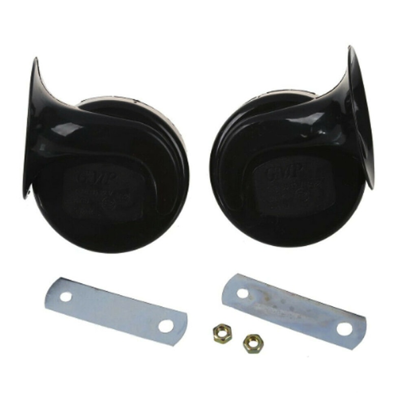 12V 300 DB Super Train Horn for Trucks Loud Air Electric Snail Double Horn Raging Sound for Cars Motorcycle Bikes and Boats