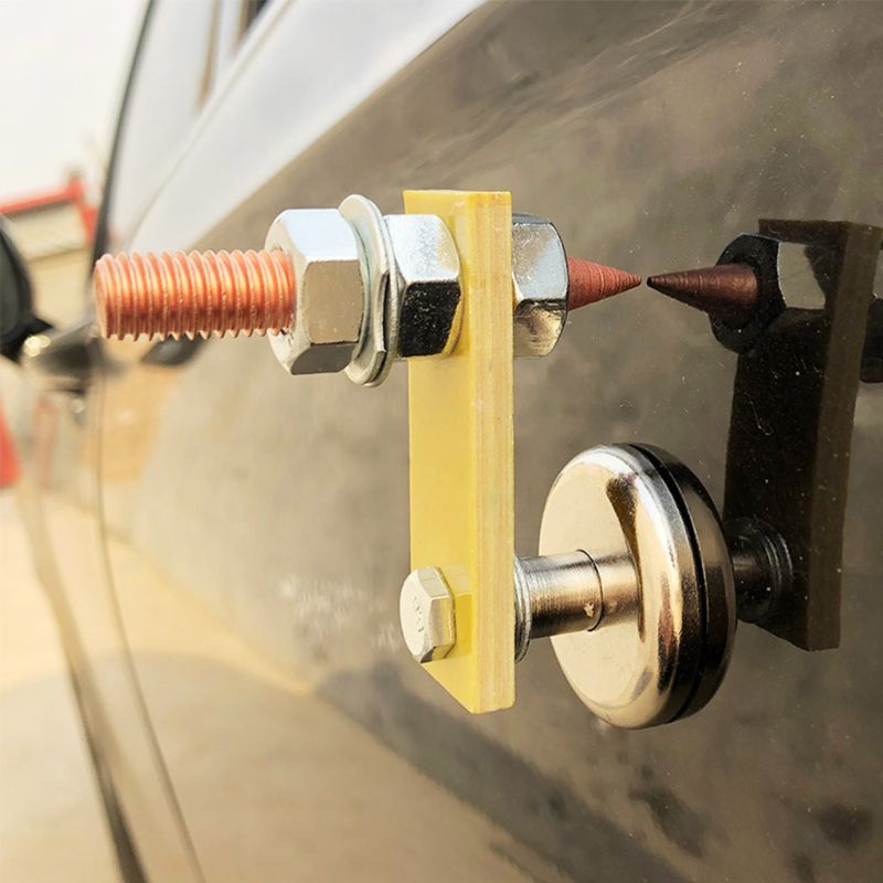 Magnetic Electric Welding Ground Clamp Bonding Holder Copper Tail Magnet Head Stability Strong Magnetism Large Suction