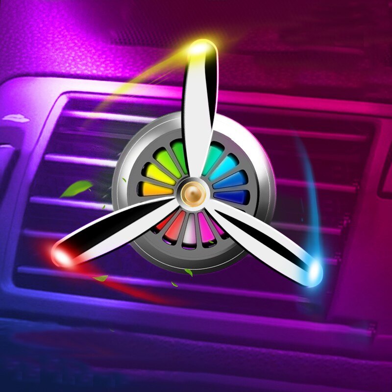 Bil parfyme luftfrisker auto bil lukt ledet mini tilstand ventil utløp parfyme klipp fersk aromaterapi duft