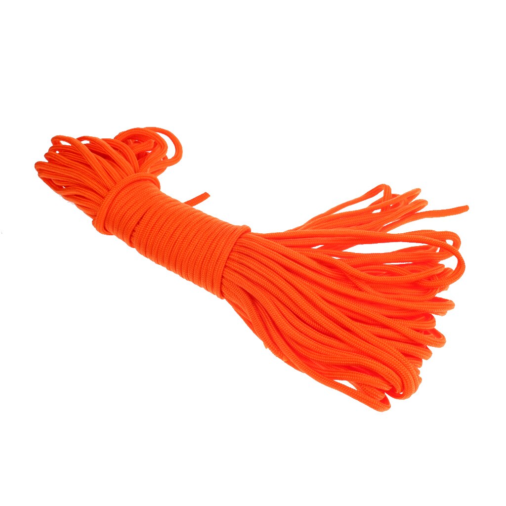 30m sauvetage corde flotteur ligne natation plongée en apnée Kit de sécurité Sports nautiques en plein air produits de sécurité pour bouée de sauvetage radeau Orange