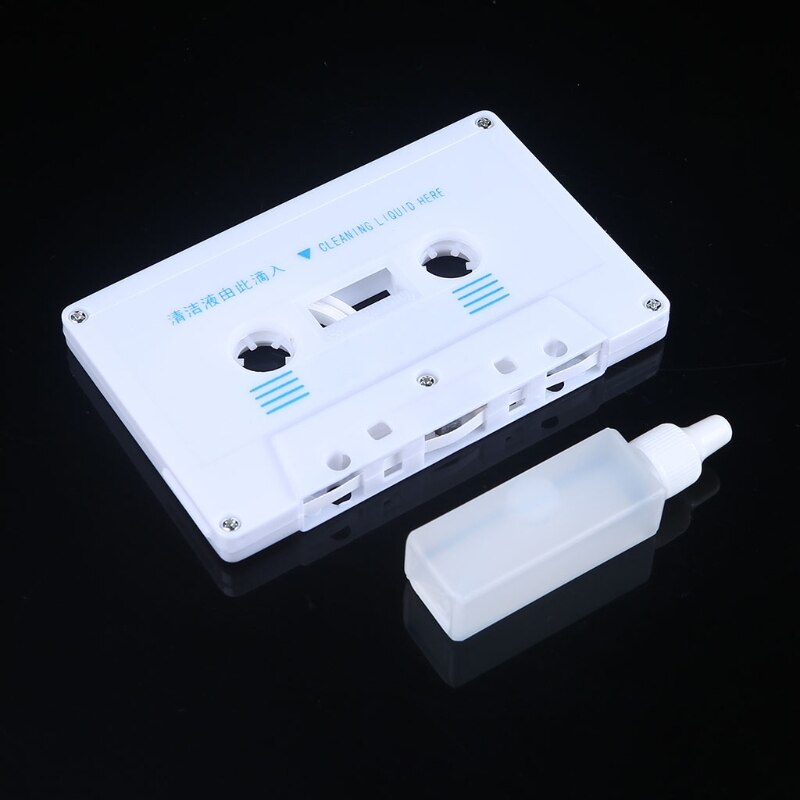 Cassette Tape Head Cleaner &amp; Demagnetizer Voor Alle Cassette Deck Speler