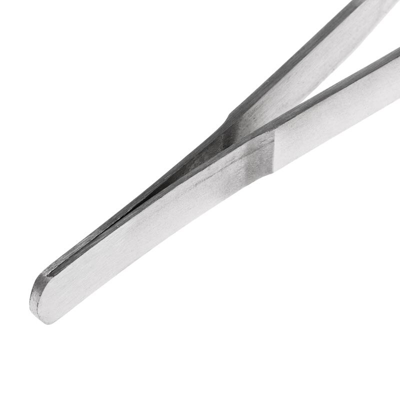 Pinzas largas de planta curva para acuario, pinzas de acero inoxidable, 27/38/48cm,
