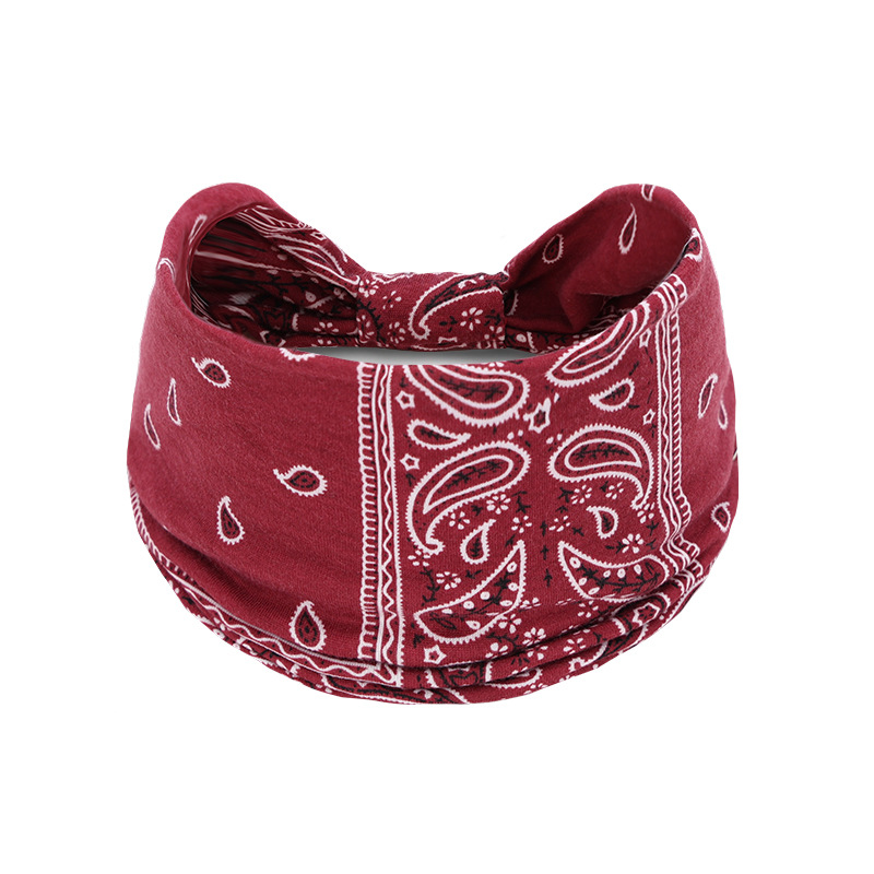 Diademas anchas retorcidas para mujer, turbante Extra grande, diadema de entrenamiento, bandas para el cabello de Yoga a la , accesorios para el cabello gruesos trenzados bohemios: Gris