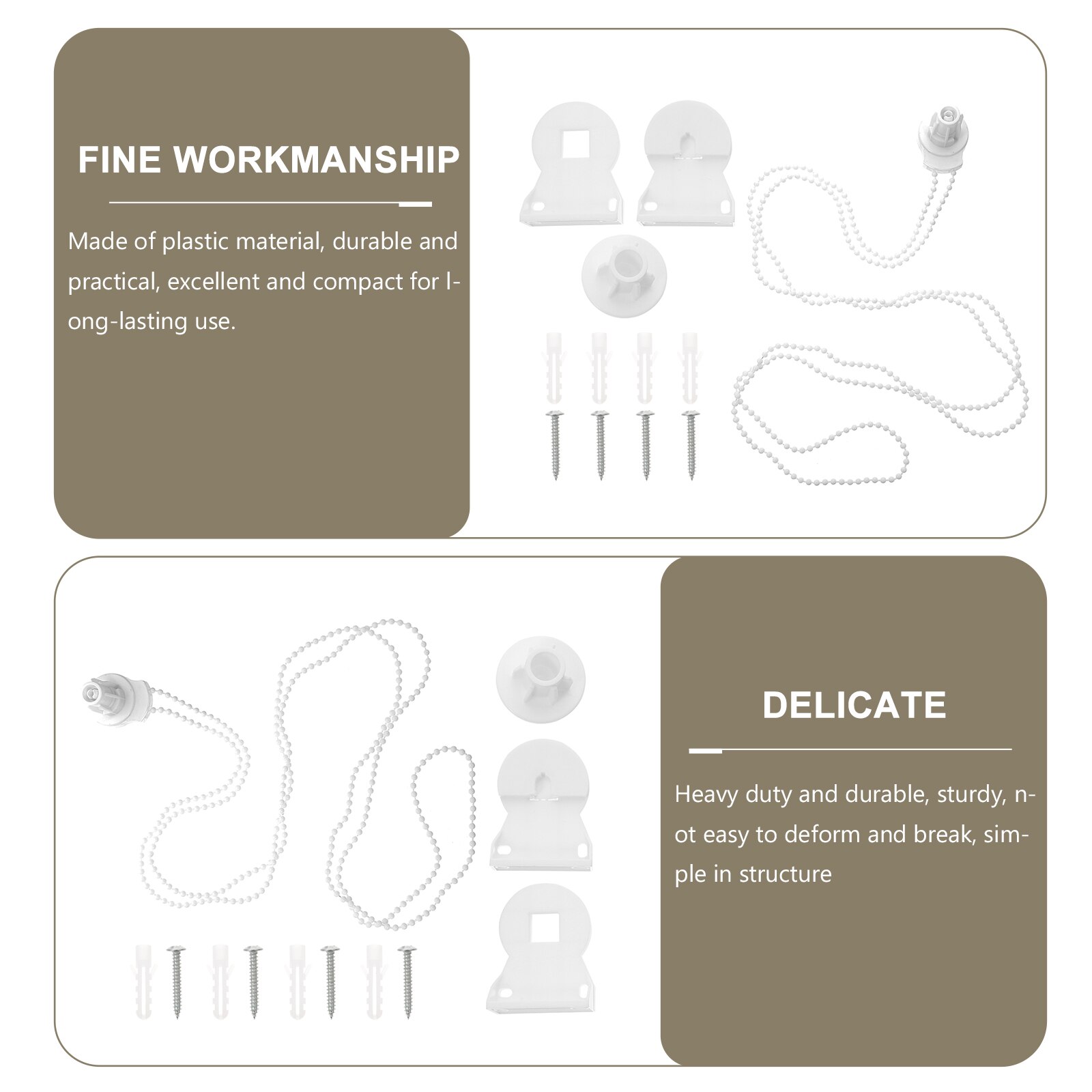 1 Set Household Roller Blind Fittings Curtain Accessories Roller Shutter Screws