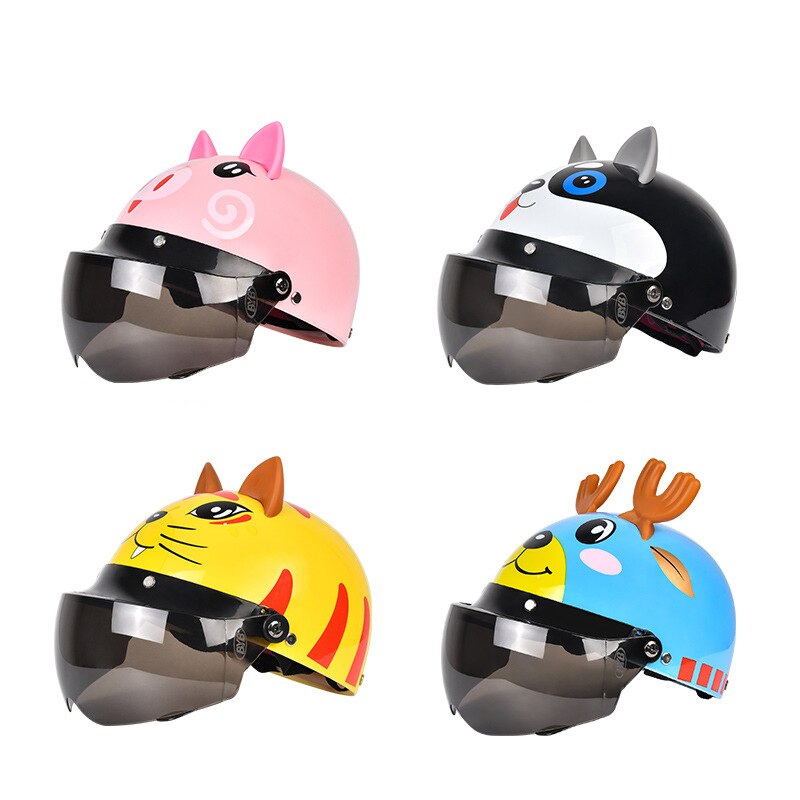 GOPLUSS Kid Safety Bike Helmets High Density PC Cartoon Skating Child Cycling Riding Kids Bicycle Helmets Skiing Safety Helmet