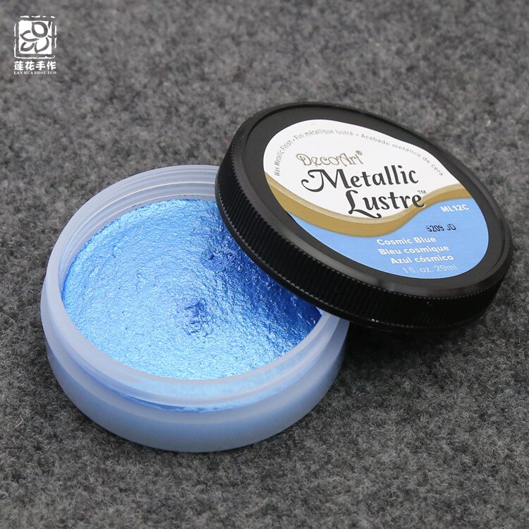 American metallic pigment rose gold pigment for various surfaces watercolor paint: 12