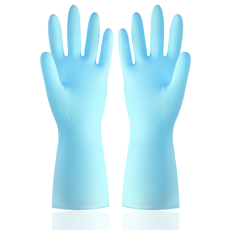 1 paar Wasserdichte Gummi Latex Geschirr Handschuhe Küche Dauerhafte Reinigung Hausarbeit Aufgaben Geschirr Werkzeuge Weibliche