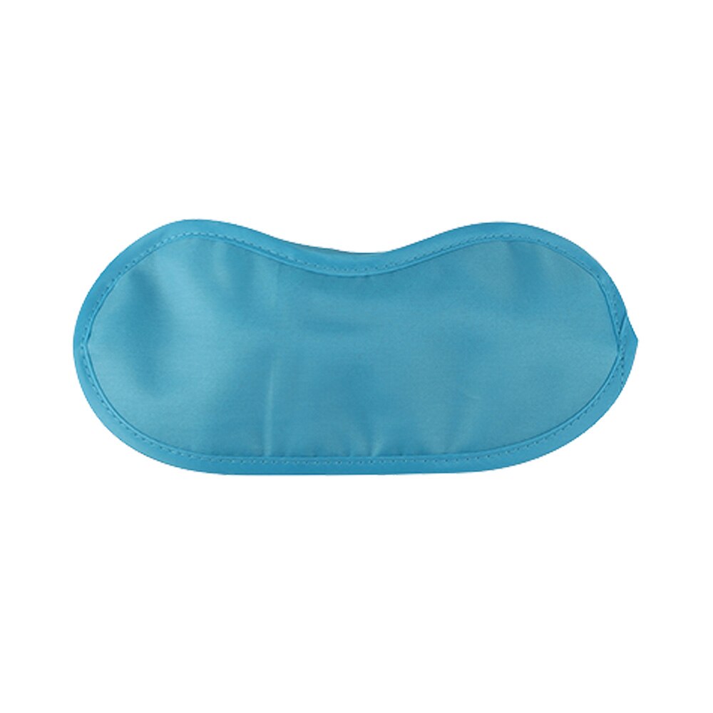 9 Kleuren Sleep Rest Slaapmiddel Eye Mask Eye Shade Cover Comfort Blinddoek Shield Patch Eyeshade: sky blue