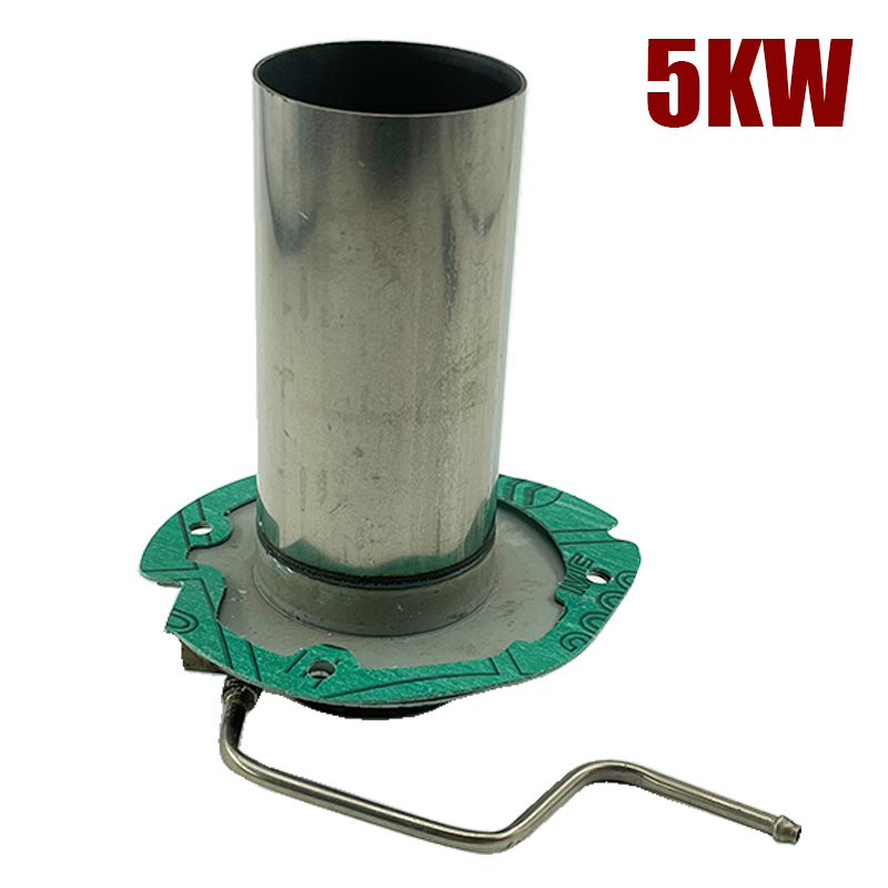 2KW/5KW Air Diesel Standkachel Brander Insert Fakkels Verbrandingskamer Verbrander & Pakking Voor Auto Vrachtwagen VAN Camper RV: WHITE