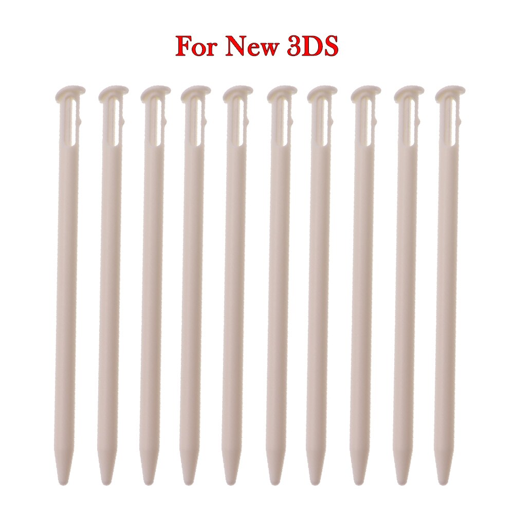 10 stücke Metall Teleskop Stift Stift Kunststoff Stift Touchscreen Stift für Nintendo 2DS 3DS Neue 2DS Neue 3DS XL LL Für NDSL NDSi: Pro Neu 3DS