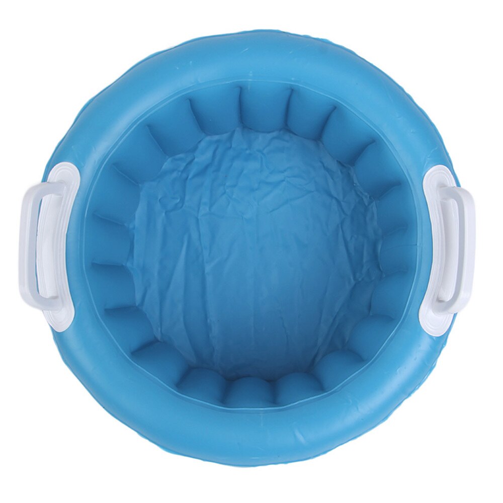 été gonflable bière refroidisseur seau piscine flotteur eau piscine partie Air flotteur seau à glace épaissi PVC gonflable seau
