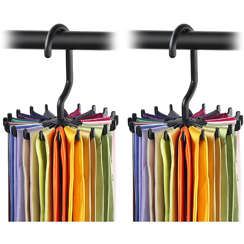 Tenske Tie Hanger Rotating Adjustable Tie Rack Hol... – Grandado