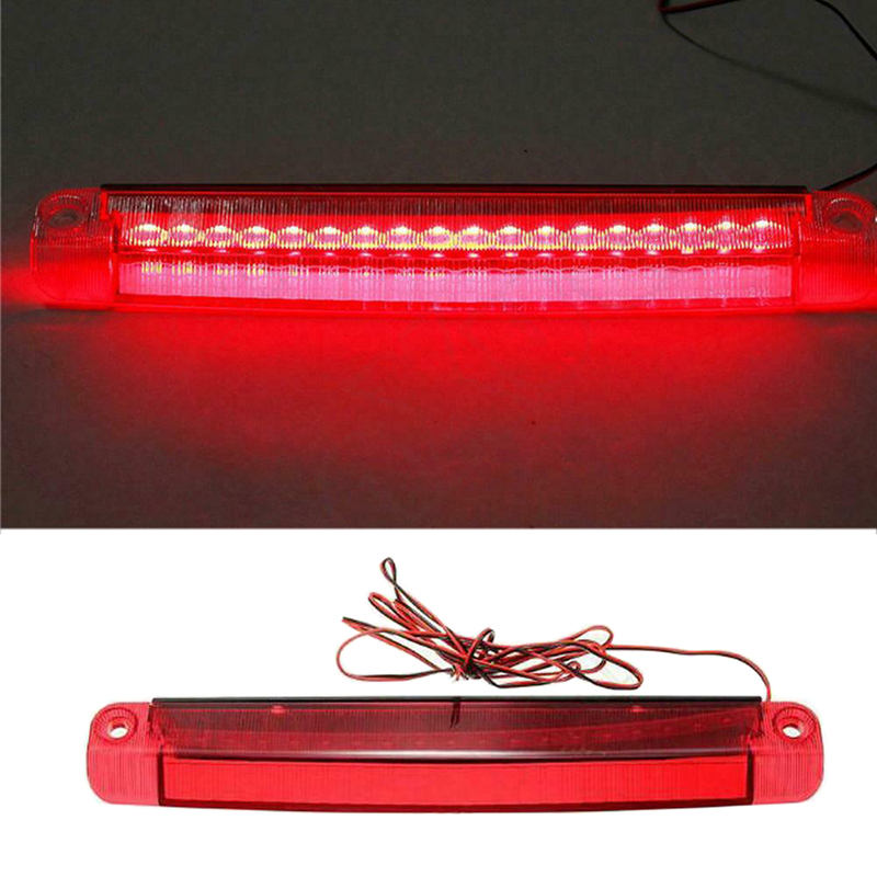Rode 18 Led Auto Staart Derde High-End Brake Stop Licht Waterdicht Achteruitrijlichten