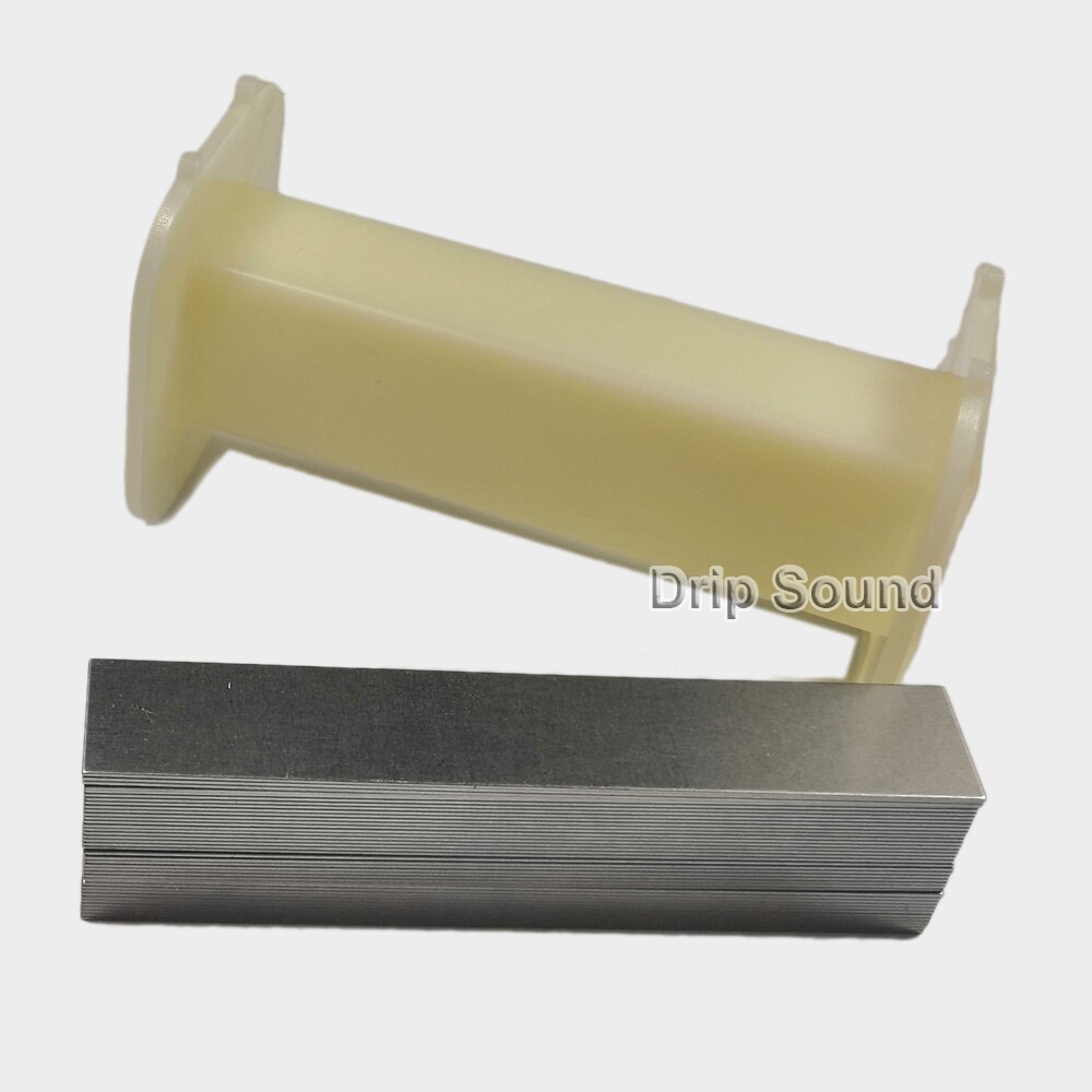 81*39*42mm Plastic Bobbin Wire Coil Winding Frame with Silicon Steel for DIY Amplifier Crossover Inductor