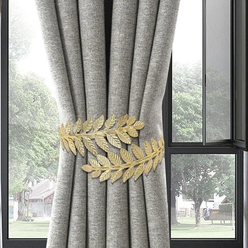 Metal Butterfly Curtain Tieback DIY Beautiful Curtains Tie Backs Exquisite Light Luxury Curtain Binding Strap