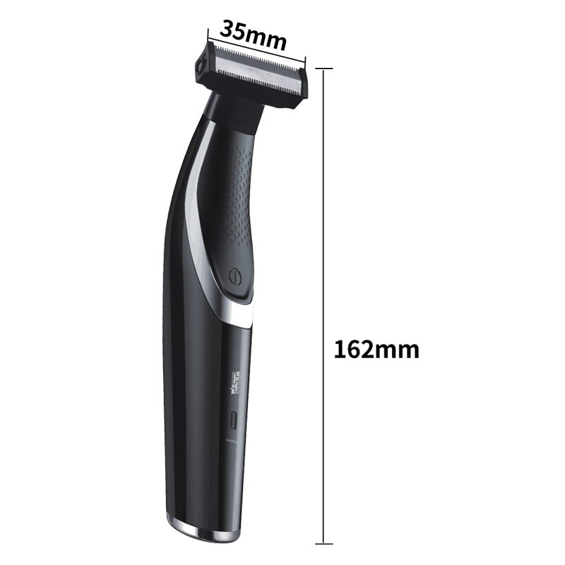 Mænds grooming kit elektrisk barbermaskine hår trimmer skæg elektrisk barbermaskine ansigt krop hals barbering maskine usb genopladelig kraftfuld