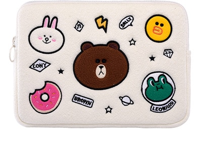 cute animal pattem Laptop case bag sleeve 10 11 12 13.3 14 15 15.6 inch For Laptop bag case for Macbook air pro 13