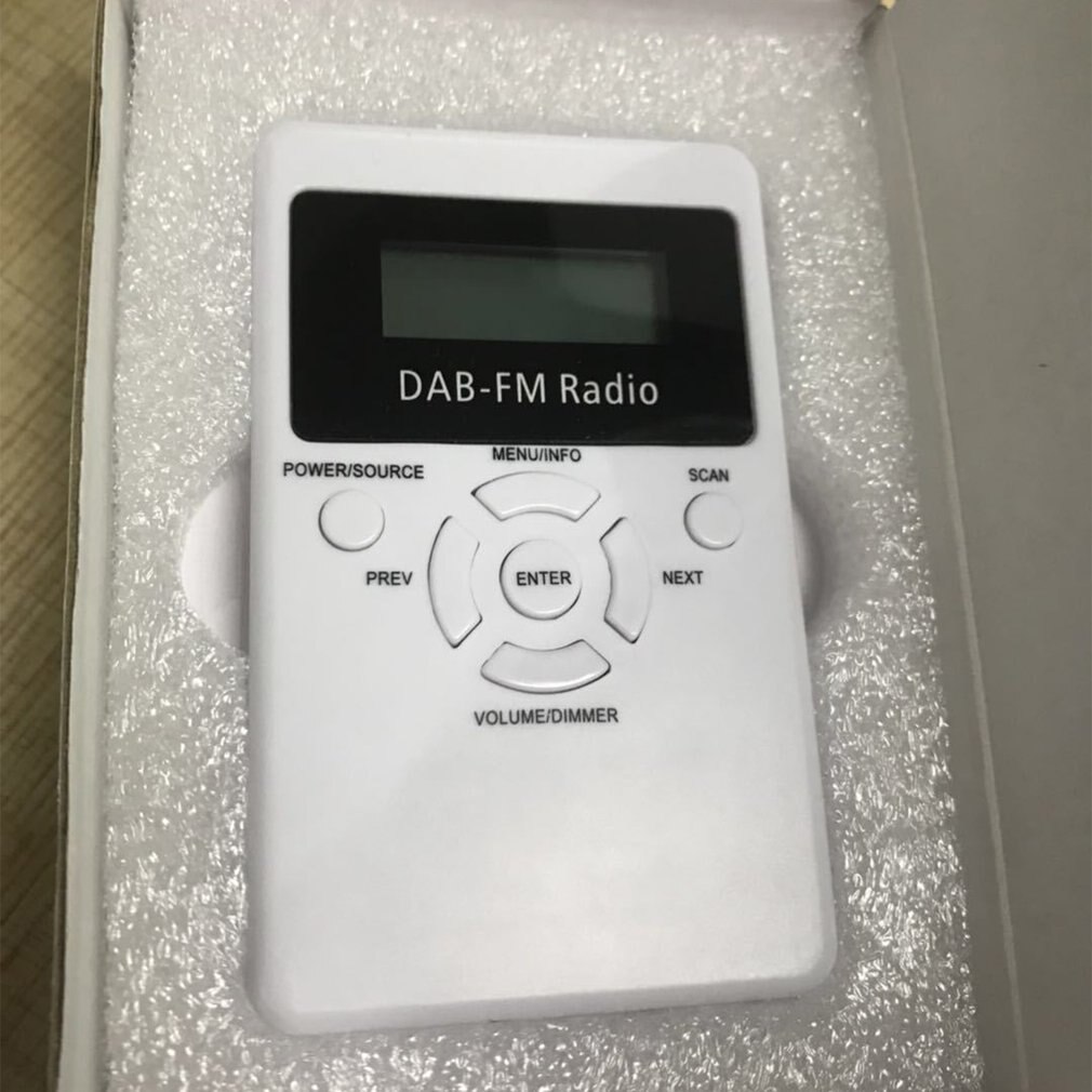 Durable Digital Radio Small Size And Easy To Carry Mini Dab Digital Radio USB Interface Digital Display Stereo Radio