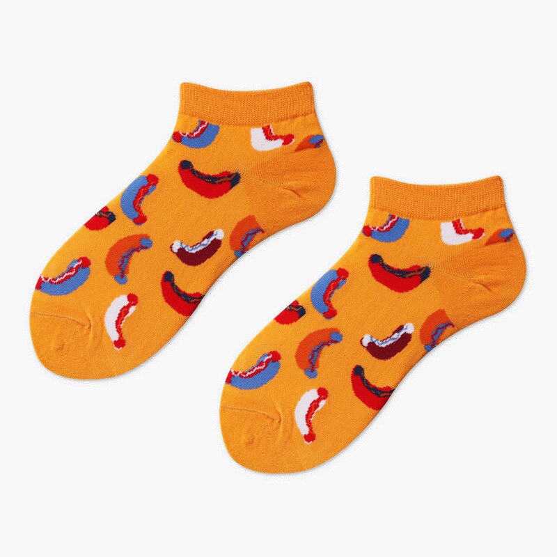 Charizard Avocado Invisible Summer Socks Short Low Cut No Show Socks Slipper Sneaker Socks Cotton Funny Secret Happy Boat Socks: 25