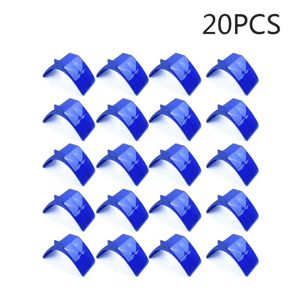 20pcs Pigeon Dove Bird House Parrots Blue Plastic Pigeon Dove Birds Rest Stand Frame Dwelling Perch Bird Supplies