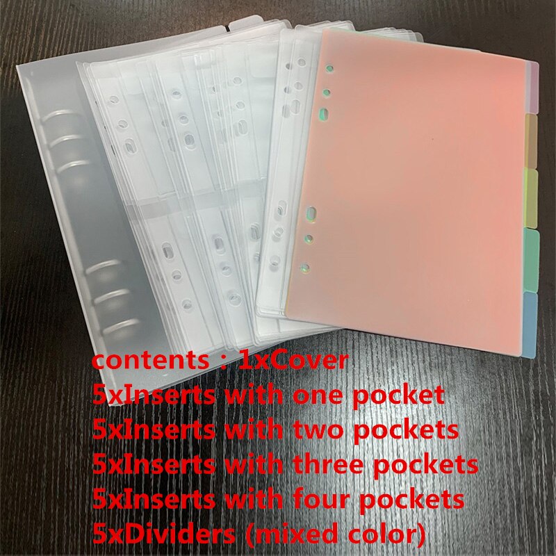 1/2/3/4 Pockets Dies and Stamp Storage Folder Scrapbook Die Cut Storage Binder For Card Documents Photo Postcard Holders: 1