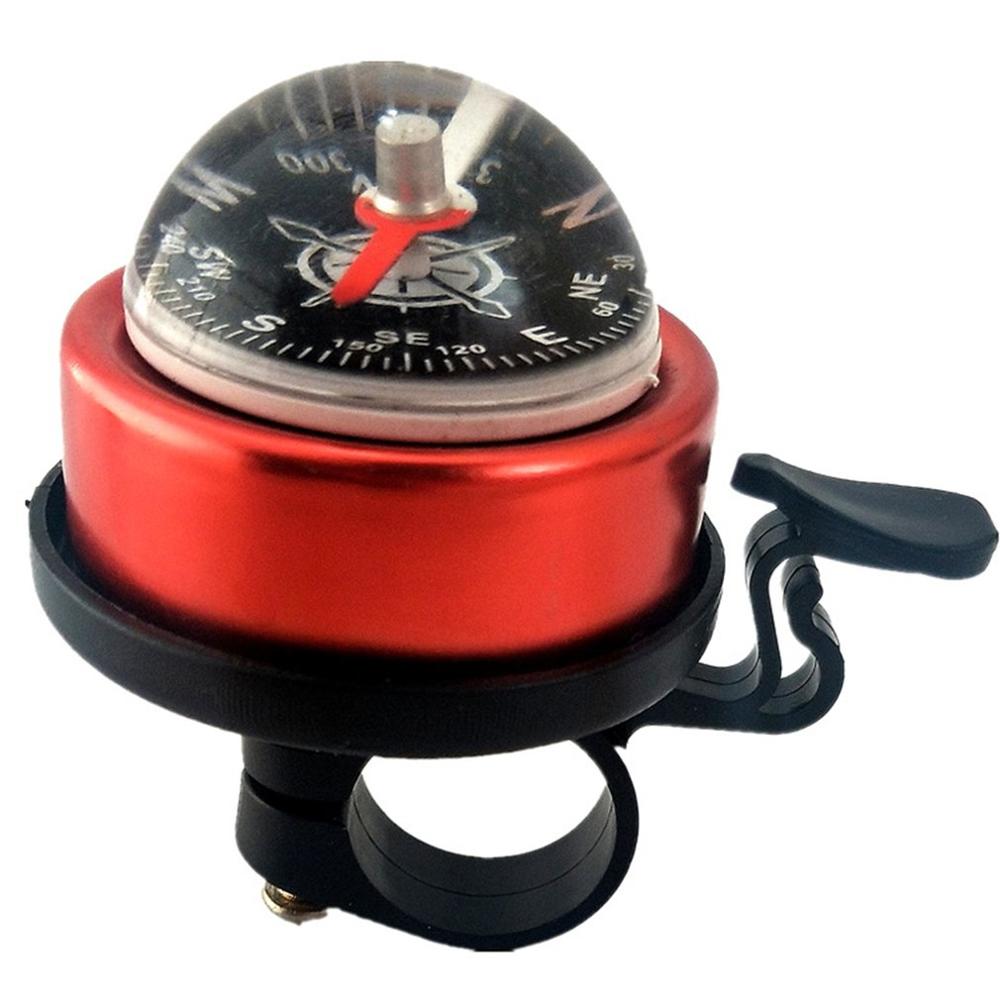 1 Pcs Mountain Bike Compass Large Hemisphere Bell Compass Bell Mountain Bike Guide Bell Riding Equipment: Lavender