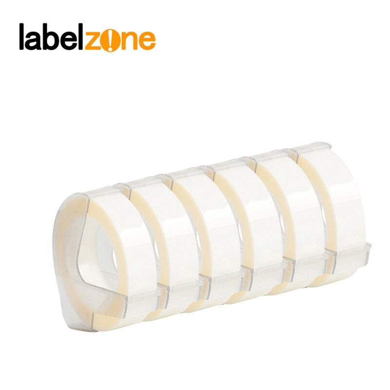 CIDY Mini Portable Printer DIY Handhold Typewriter Label Maker for MOTEX E101 Lettering Machine for 3D Embossing Manual Tape: 6PCS clean
