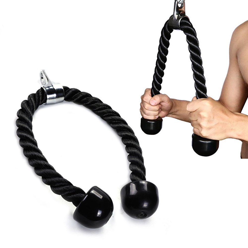 Machine Biceps Rope 70cm Triceps Rope Fitness Home Gym Pulldown Machin... – Vicedeal
