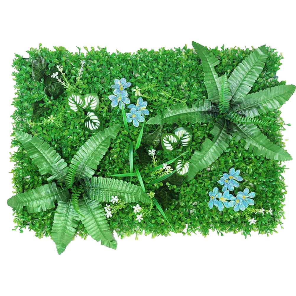 Artificial Leaf Hedge Board 40x60CM Plant Hedge Panel Noise Reduction UV Protected Privacy Fence Screen For Backyard Garden Deco: C