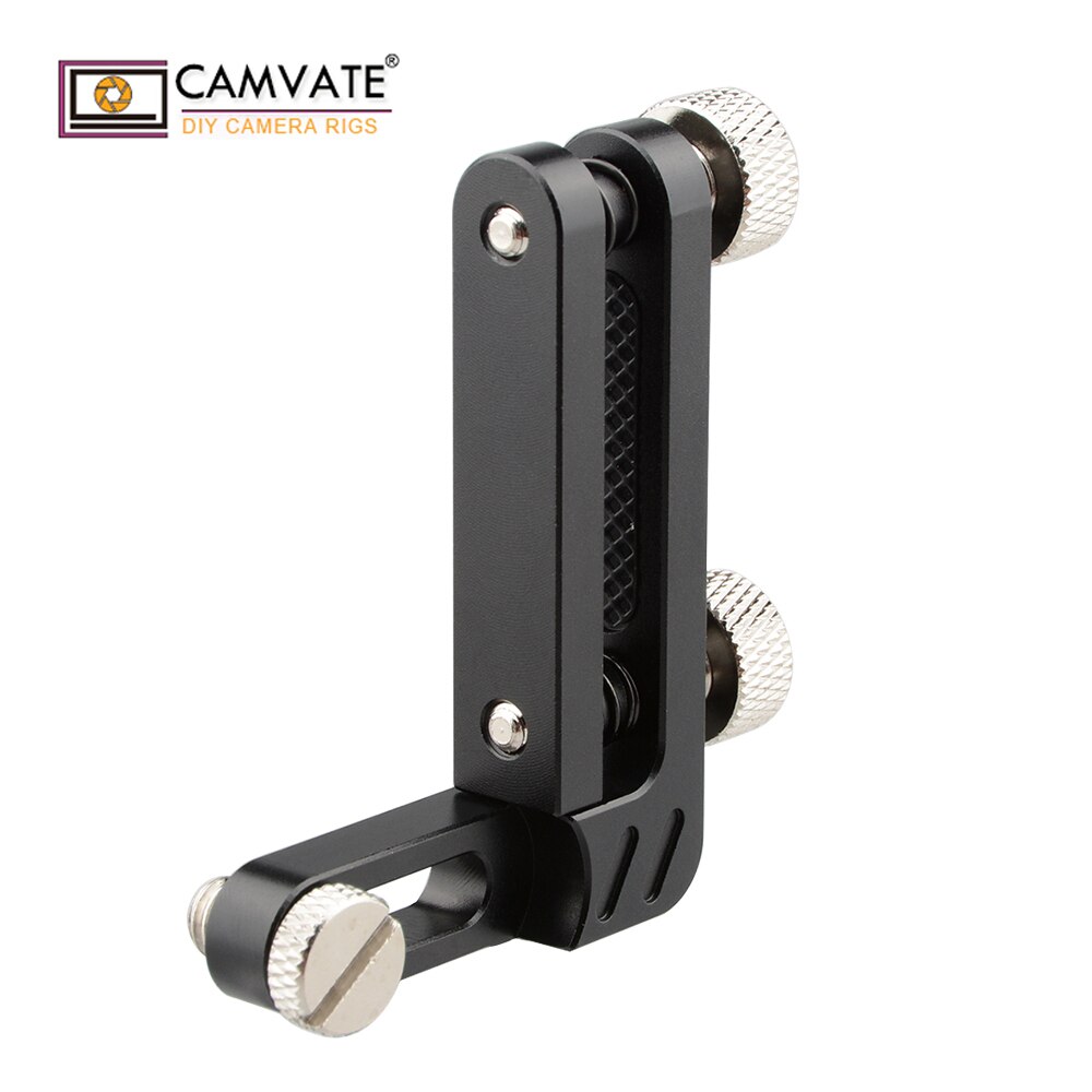 CAMVATE Adjustable HDMI Cable Clamp Lock Protector HDMI Rod Clamp Cable Protective Clip For DSLR Camera Cage Rig (Sony A6500)