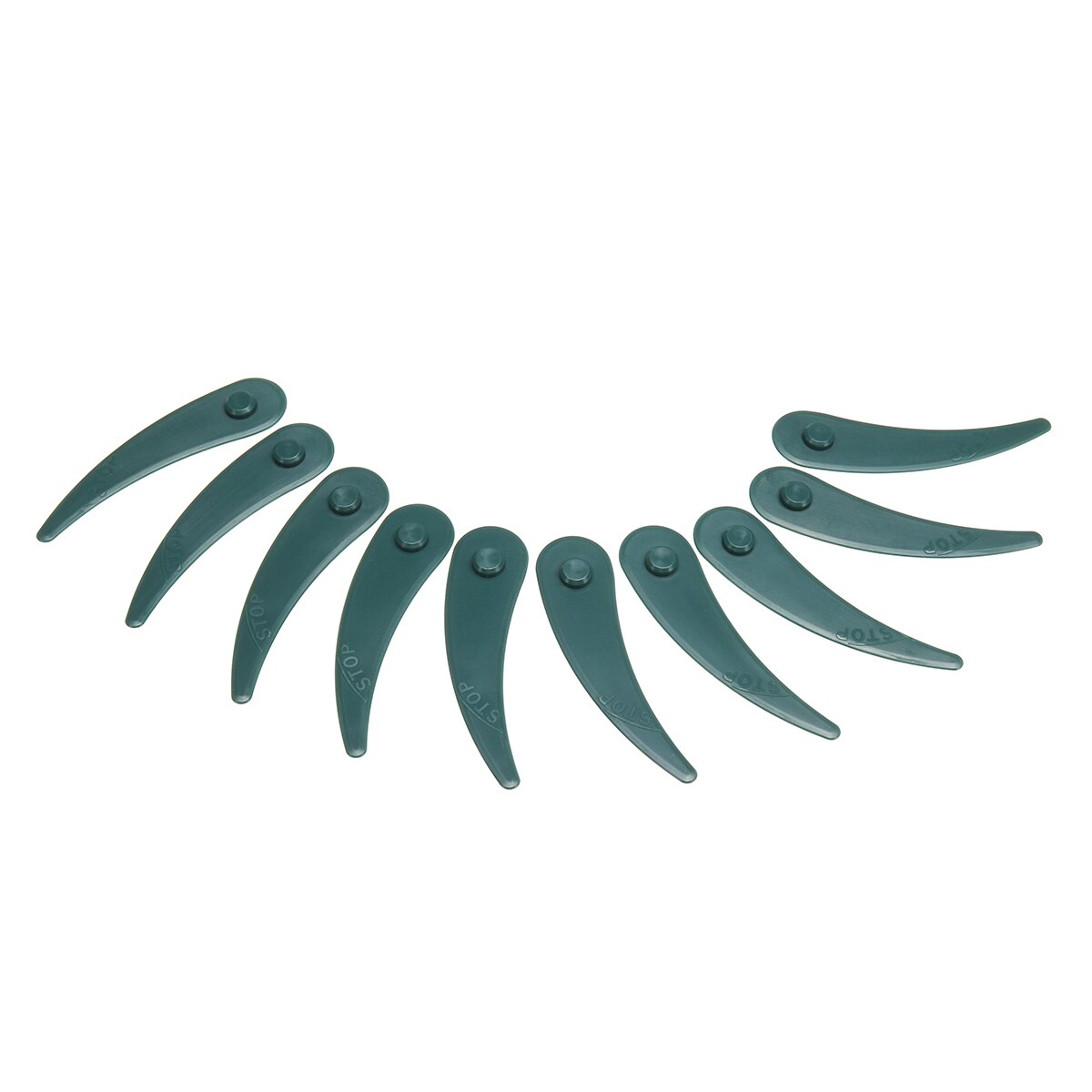 100pcs Plastic Blade Durablade Grass Trimmer Lawnmower Cutter Blades For Bosch ART 23/26-18 Garden Lawn Machine Accessories Tool