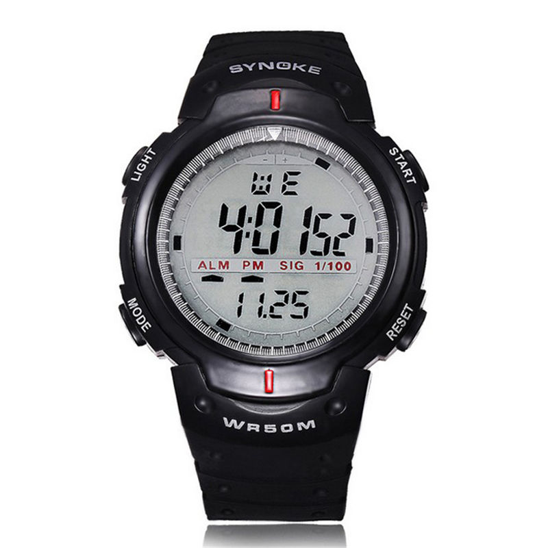 Sports Watches Men Big Dial Outdoor Countdown Chronograph Shock Watch Waterproof Digital Wristwatches Masculino